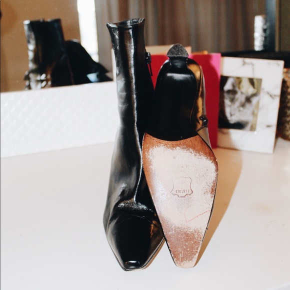 Stuart Weitzman Leather Booties - Picture 4 of 6